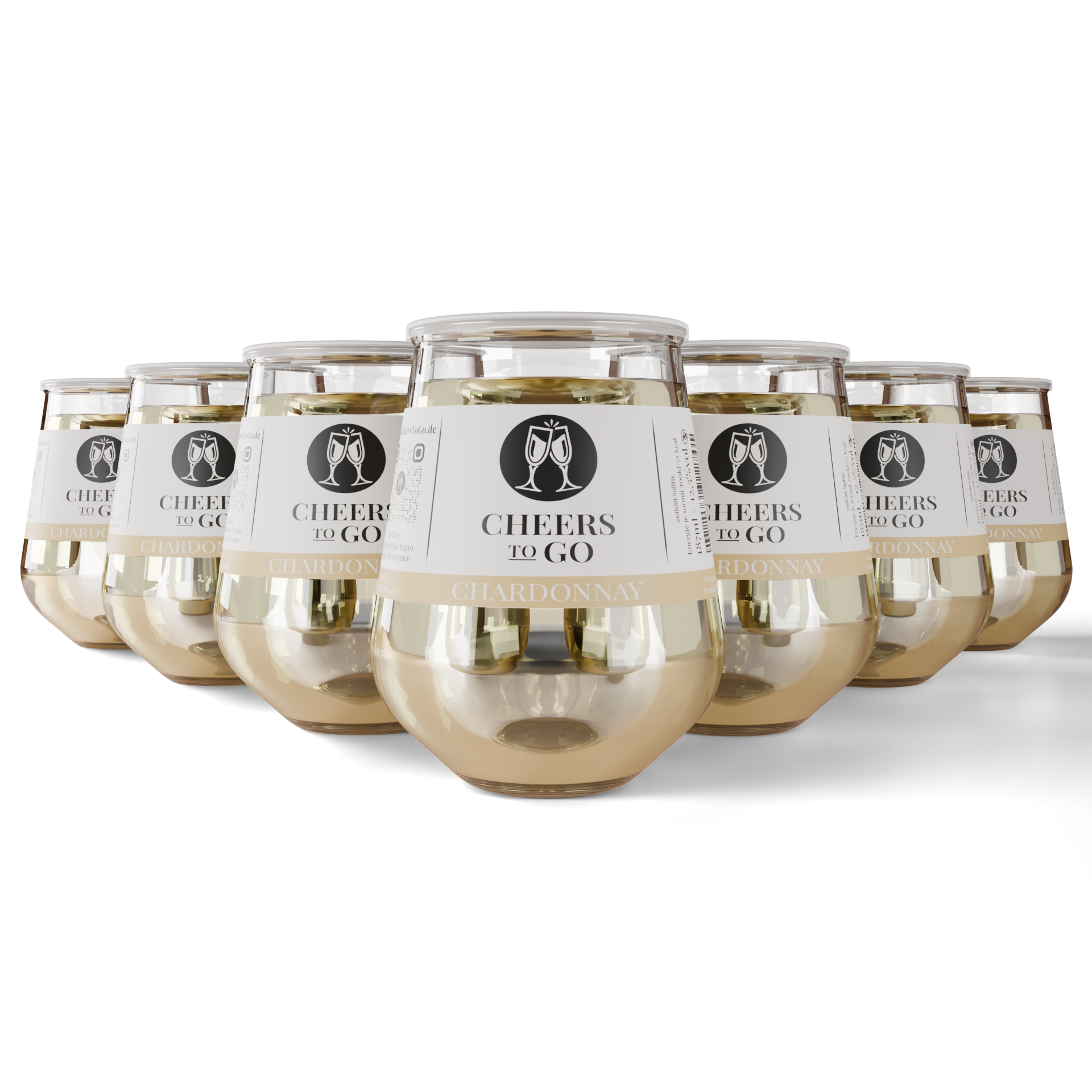 Cheers To Go Chardonnay Weine Multi-Pack