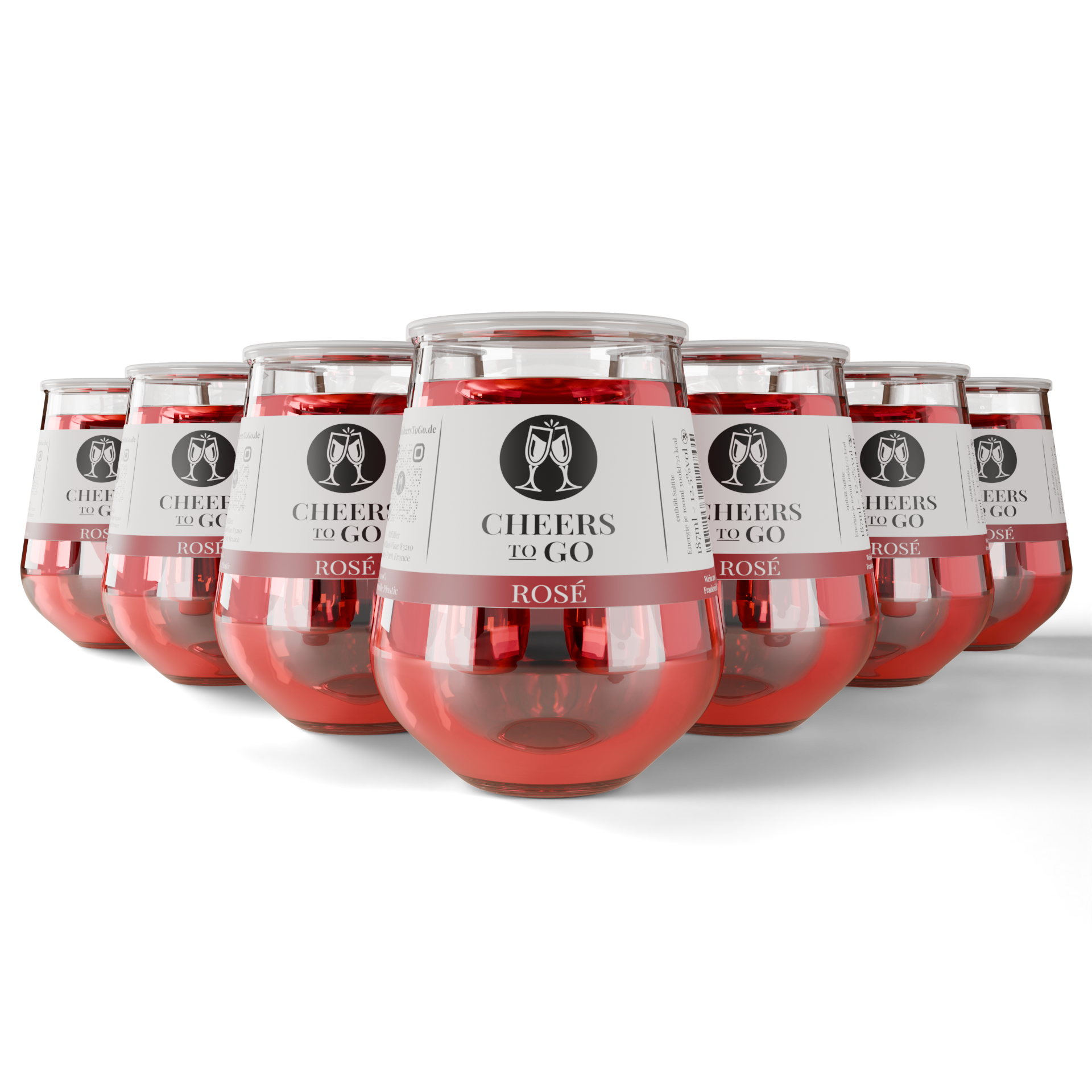 Cheers To Go Rose Weine Multi-Pack