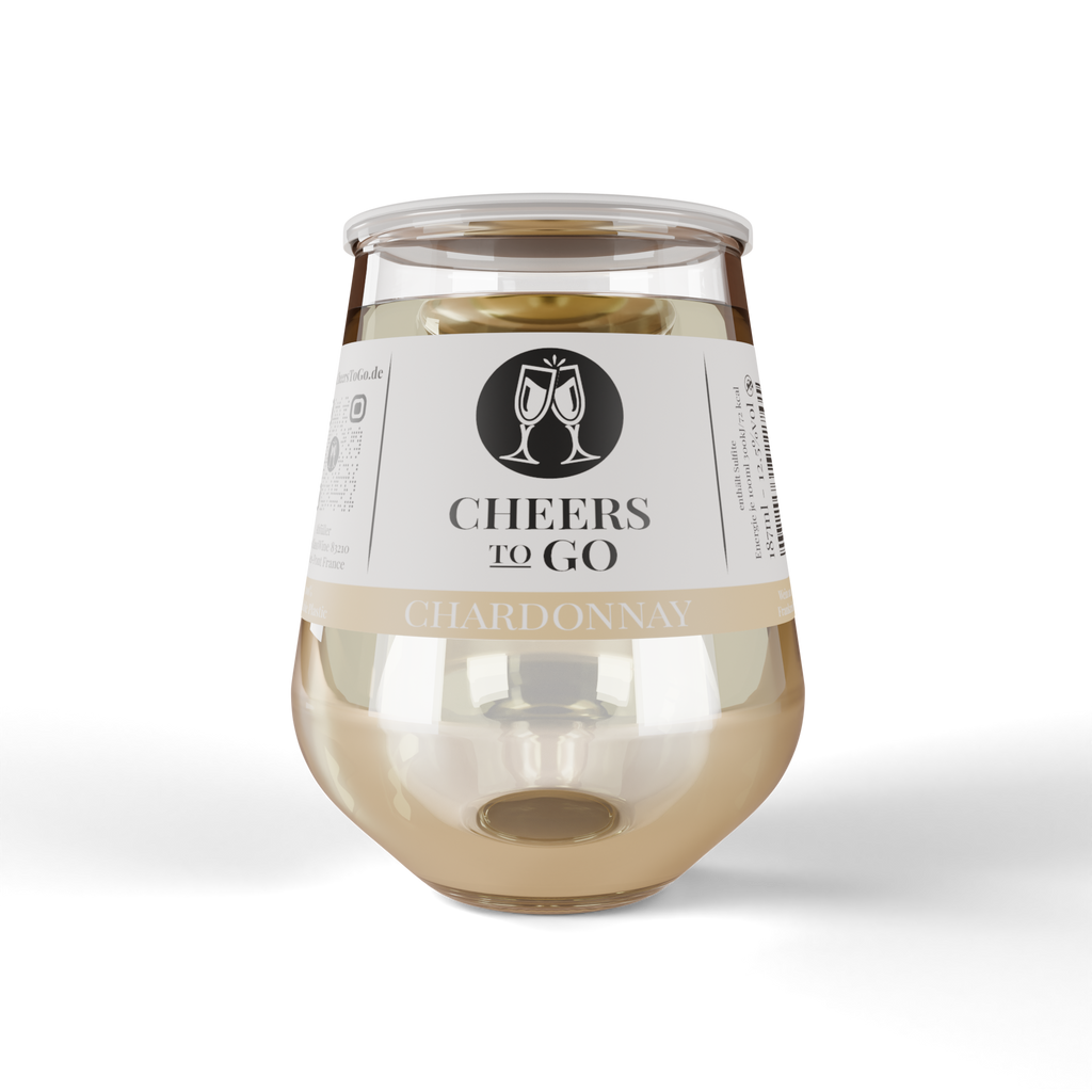 Cheers To Go Chardonnay Wein ohne Stiel