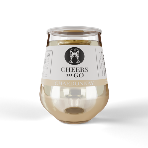 Cheers To Go Chardonnay Wein ohne Stiel