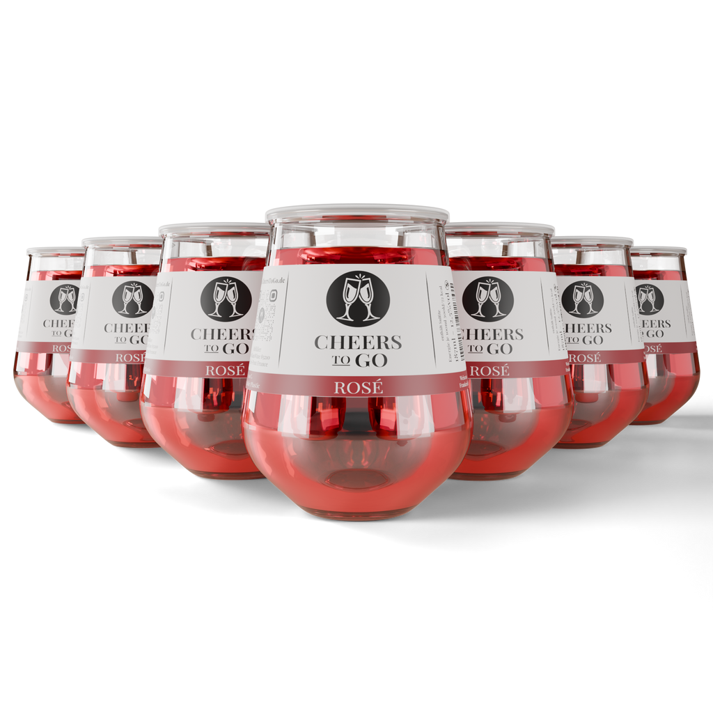 Cheers To Go Rose Weine Multi-Pack