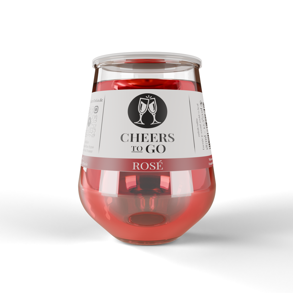 Cheers To Go Rose Wein ohne Stiel